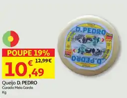 Auchan Queijo D. PEDRO Curado Meio Gordo promoção