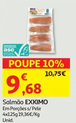 Auchan Salmão EXKIMO promoção