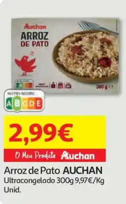Auchan Arroz de Pato AUCHAN Ultracongelado promoção