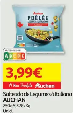 Auchan Salteado de Legumes à Italiana AUCHAN promoção