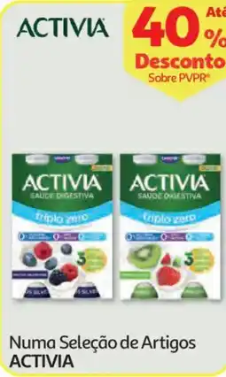 Auchan Numa Seleção de Artigos ACTIVIA promoção