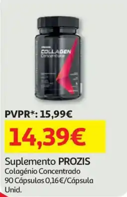Auchan Suplemento PROZIS Colagénio Concentrado promoção