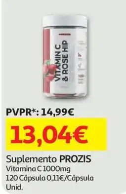 Auchan Suplemento PROZIS promoção