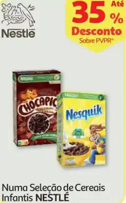 Auchan Numa Seleção de Cereais Infantis NESTLÉ promoção