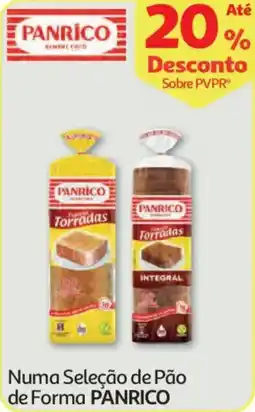 Auchan Numa Seleção de Pão de Forma PANRICO promoção