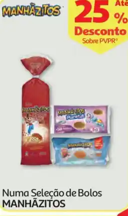 Auchan Numa Seleção de Bolos MANHÃZITOS promoção