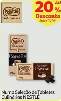 Auchan Numa Seleção de Tabletes Culinárias NESTLÉ promoção