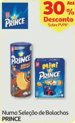 Auchan Numa Seleção de Bolachas PRINCE promoção
