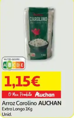Auchan Arroz Carolino AUCHAN Extra Longo promoção