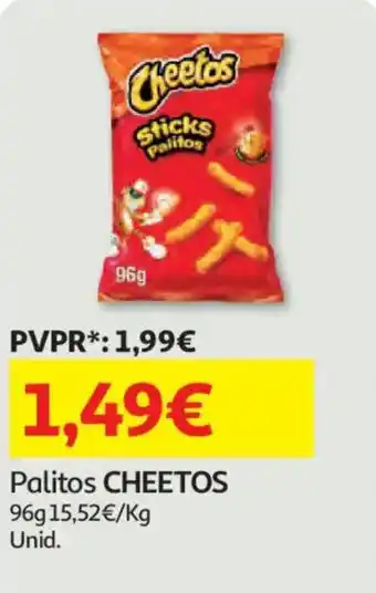 Auchan Palitos CHEETOS promoção