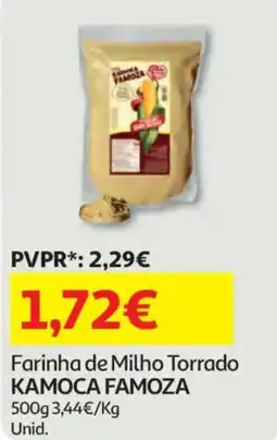 Auchan Farinha de Milho Torrado KAMOCA FAMOZA promoção