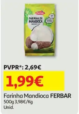 Auchan Farinha Mandioca FERBAR promoção