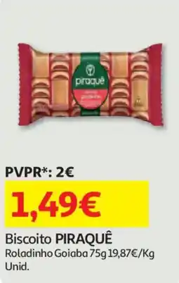 Auchan Biscoito PIRAQUÊ promoção