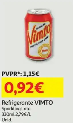 Auchan Refrigerante VIMTO promoção