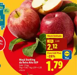 Lidl Maçã Starking da Beira Alta IGP promoção