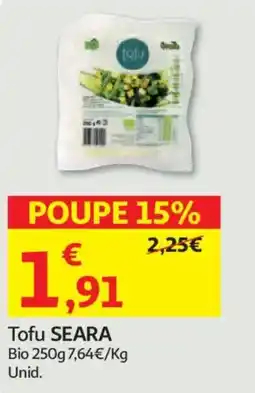 Auchan Tofu SEARA Bio promoção