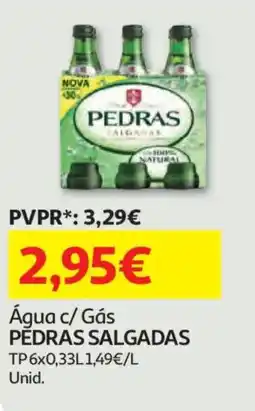 Auchan Água c/ Gás PEDRAS SALGADAS promoção