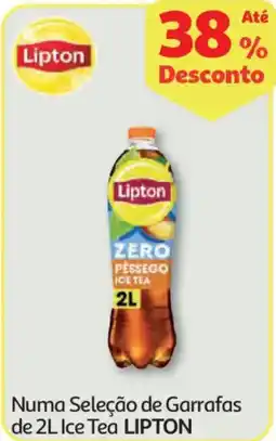 Auchan Numa Seleção de Garrafas Ice Tea LIPTON promoção