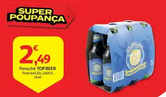 Auchan Panaché TOP BEER promoção