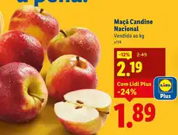 Lidl Maçã Candine Nacional promoção