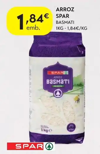 Arroz spar basmati