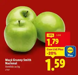 Lidl Maçã Granny Smith Nacional promoção