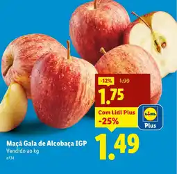 Lidl Maçã Gala de Alcobaça IGP promoção