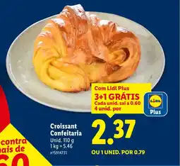 Lidl Croissant Confeitaria Unid. promoção