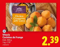 Lidl Vitasia Coxinhas de Frango promoção