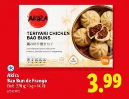 Lidl Akira Bao Bun de Frango promoção