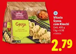 Lidl Vitasia Gyoza com Kimchi promoção