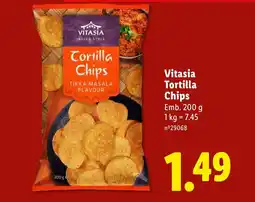 Lidl Vitasia Tortilla Chips promoção