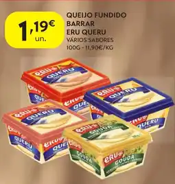 Spar Queijo fundido barrar eru queru promoção