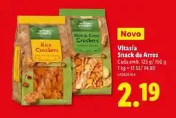 Lidl Vitasia Snack de Arroz Cada promoção