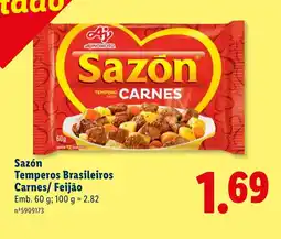 Lidl Sazón Temperos Brasileiros Carnes/Feijão promoção