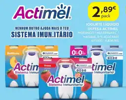 Spar Iogurte líquido defesa actimel promoção