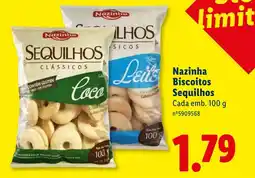 Lidl Nazinha Biscoitos Sequilhos Cada promoção