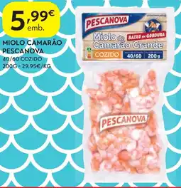 Spar Miolo camarão pescanova 40/60 cozido promoção