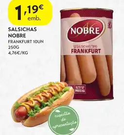 Spar Salsichas nobre promoção