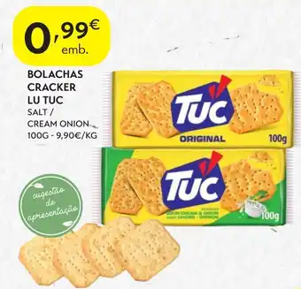 Spar Bolachas cracker lu tuc promoção