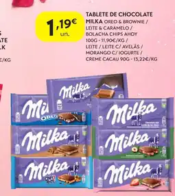 Spar Tablete de chocolate milka promoção