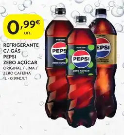 Spar Refrigerante c/ gás pepsi zero açúcar promoção