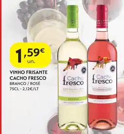 Spar Vinho frisante cacho fresco promoção