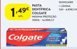 Spar Pasta dentífrica colgate promoção