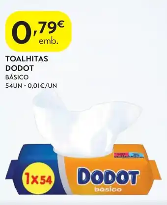 Spar Toalhitas dodot básico promoção