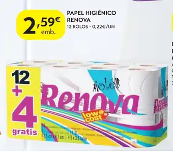 Spar Papel higiénico renova promoção