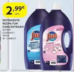 Spar Detergente roupa fun concentrado promoção