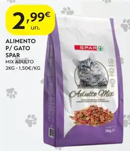 Spar Alimento p/ gato spar promoção