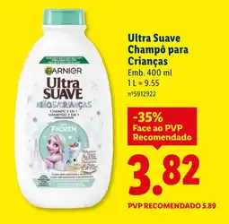 Lidl Ultra Suave Champo para Crianças promoção