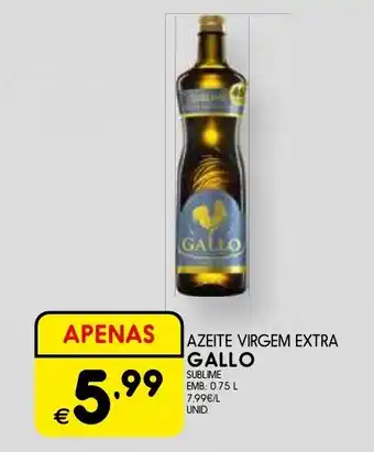 Azeite virgem extra gallo